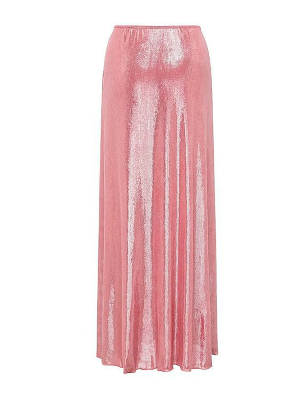 Pink Luminous Fabric One-piece Swimsuit