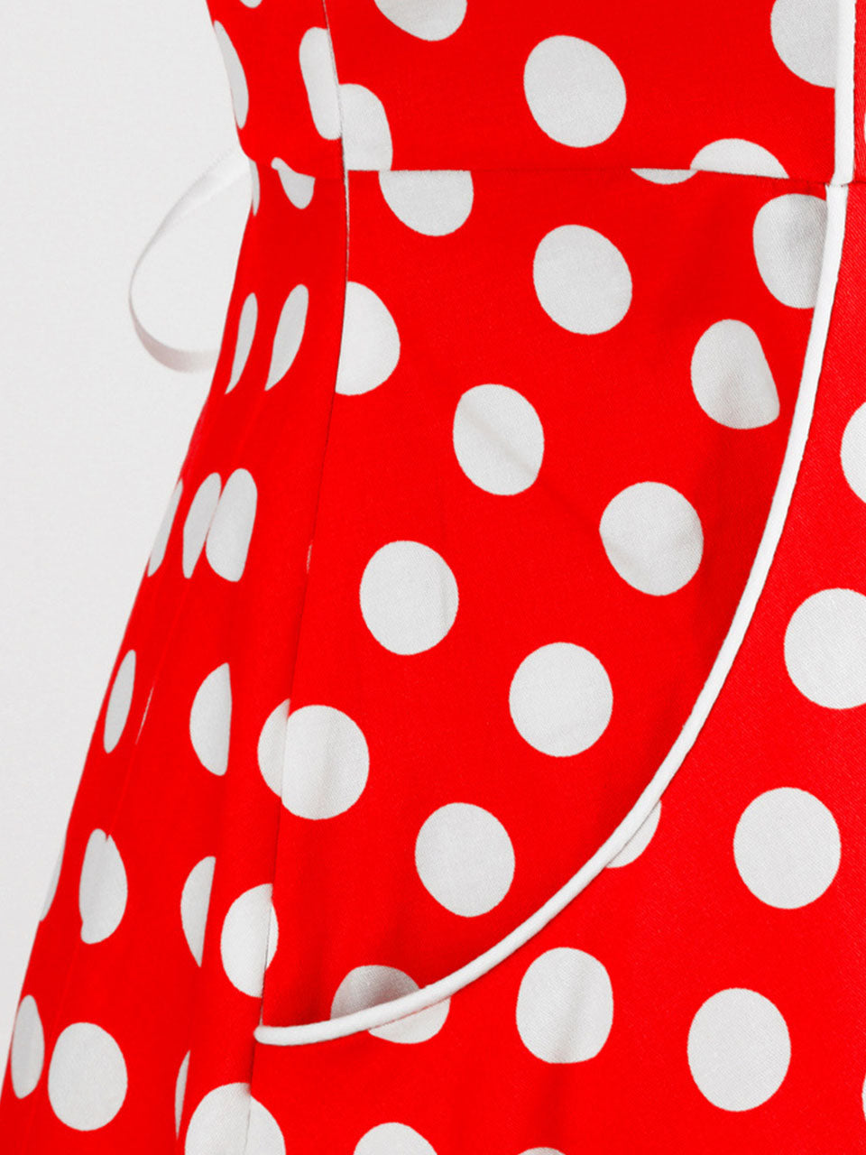 Yellow Polka Dots Vintage Halter Strap Backless 1950S Vintage Dress