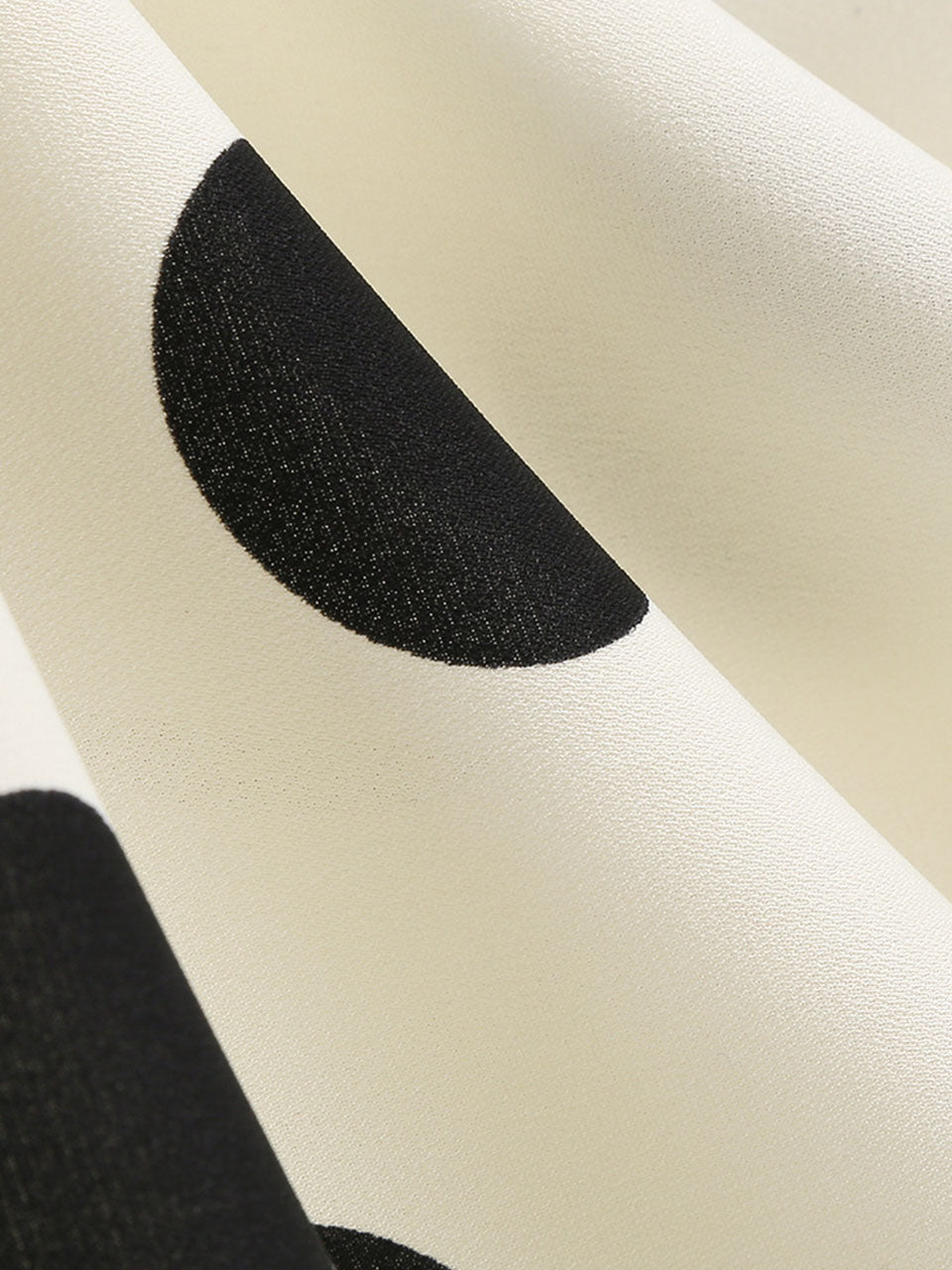 White and Black Polka Dots Halter Backless 1950S Vintage Swing Dress inspired by Cruella