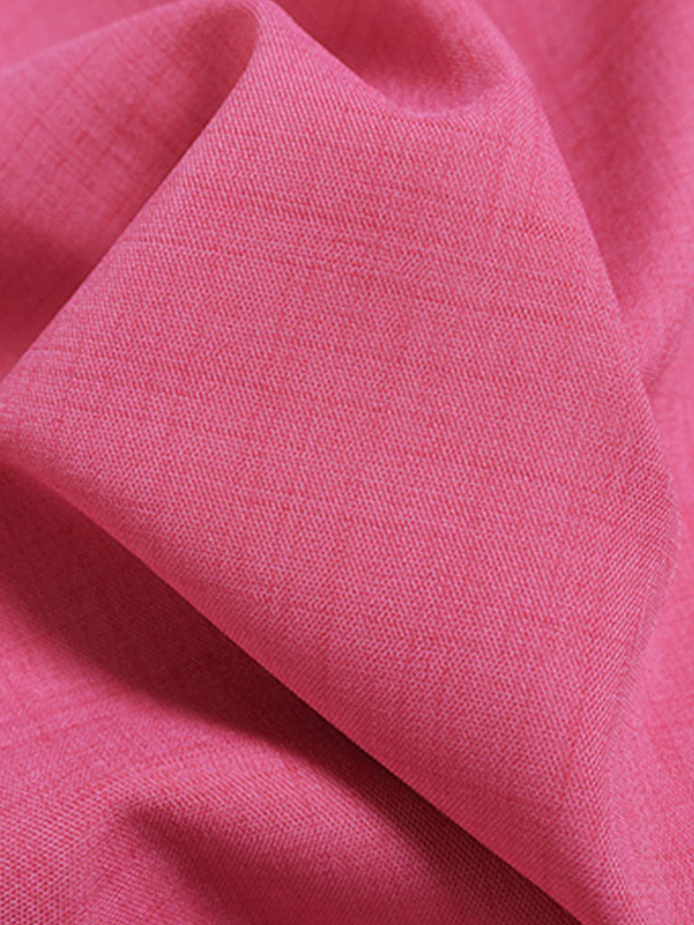 Nude Pink Turndown Collar Half Sleeve 1940S Vintage Dress