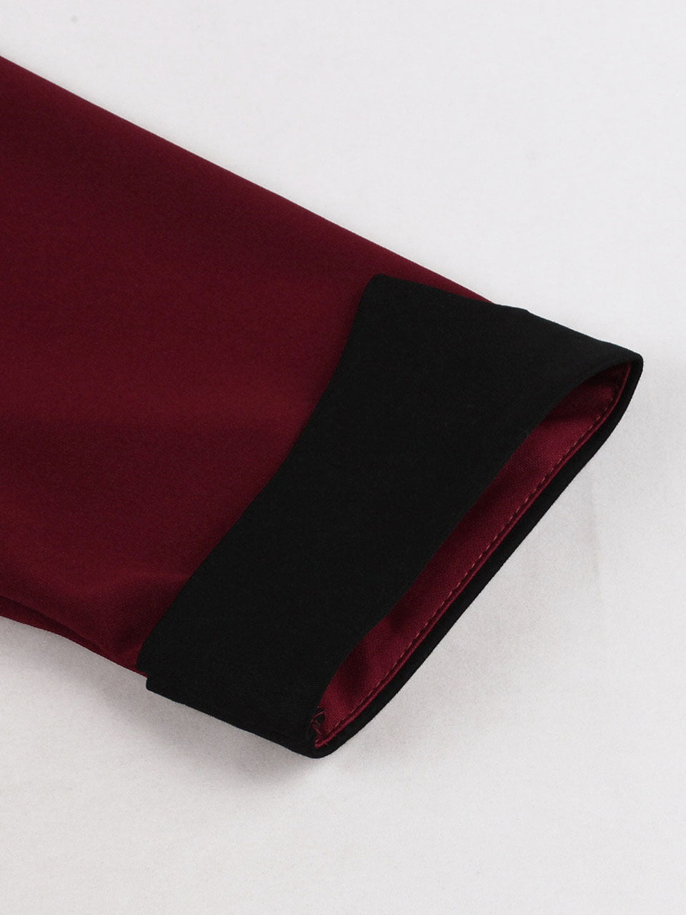 Wine Red Vintage Dress