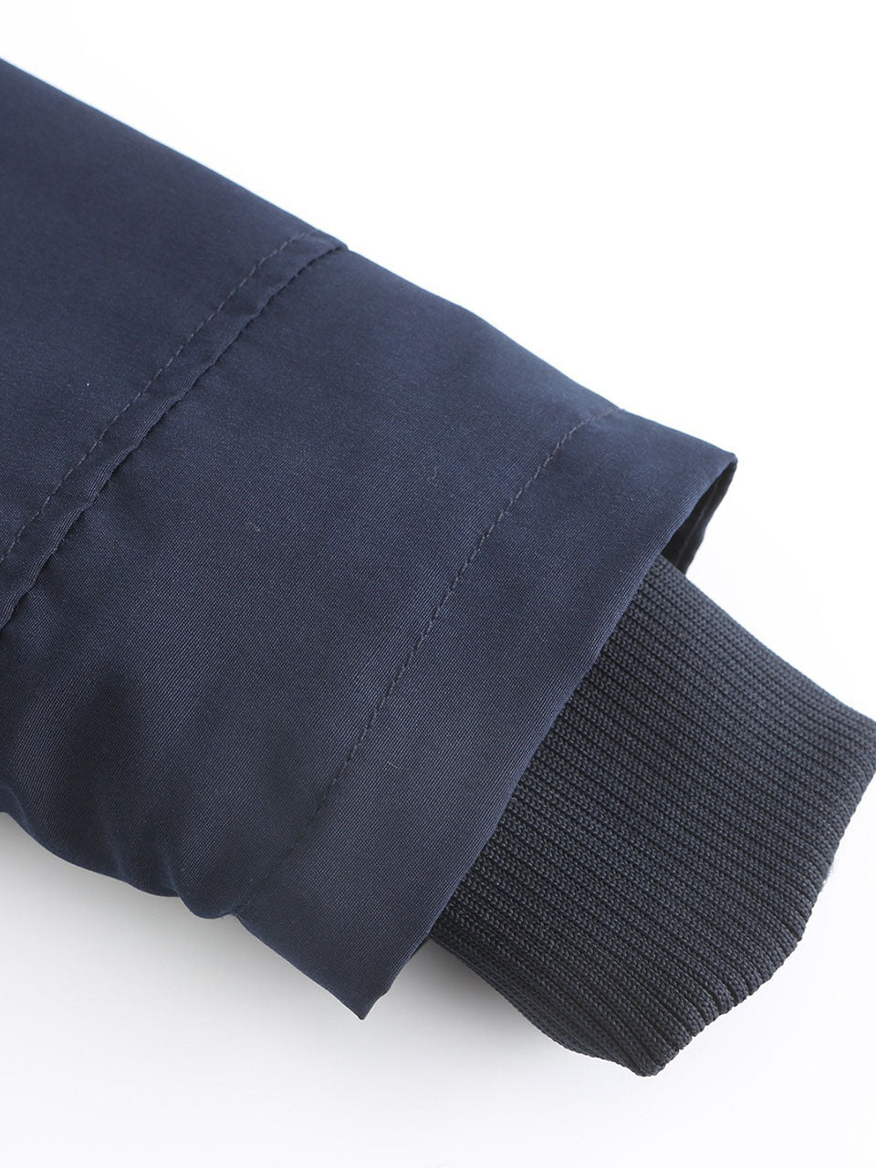 Navy Blue Fleece Lined Hooded Parka Jacket and Warm Winter Coat Heavyweight Windbreaker