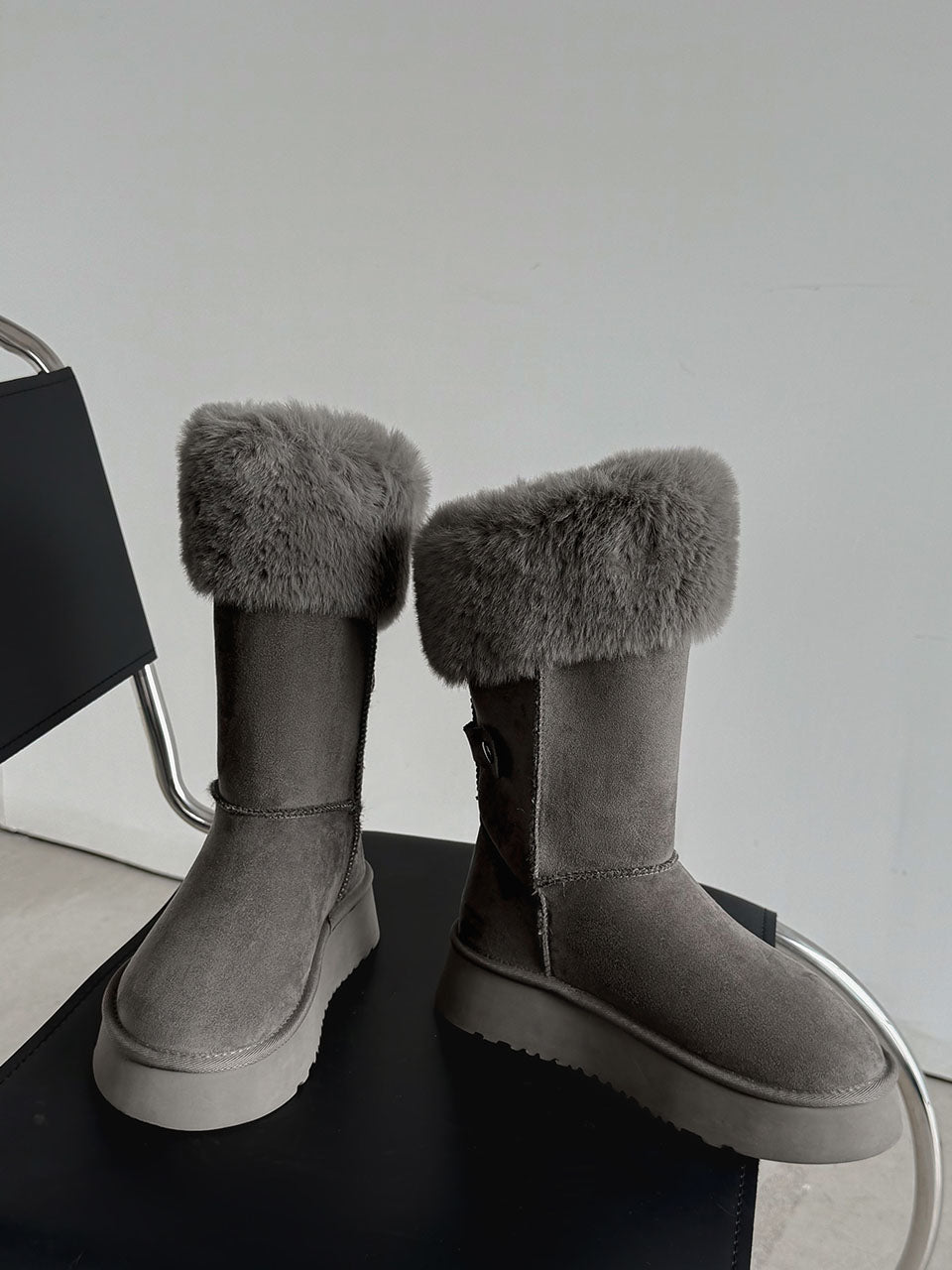 Extra-Warm Platform Winter Boots
