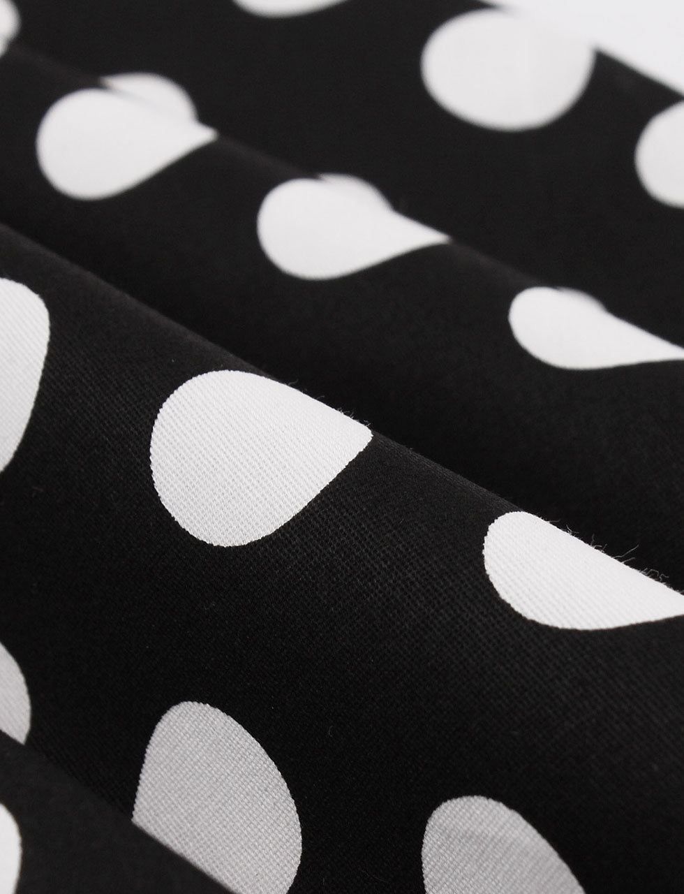 Off Shoulder Polka Dots 1950S Vintage Swing Dress