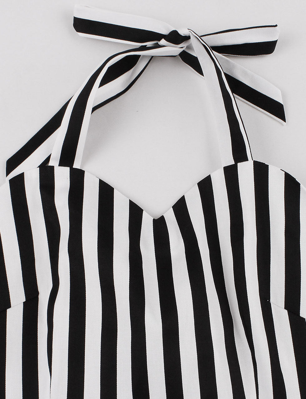Beetlejuice Costume Halter Dress
