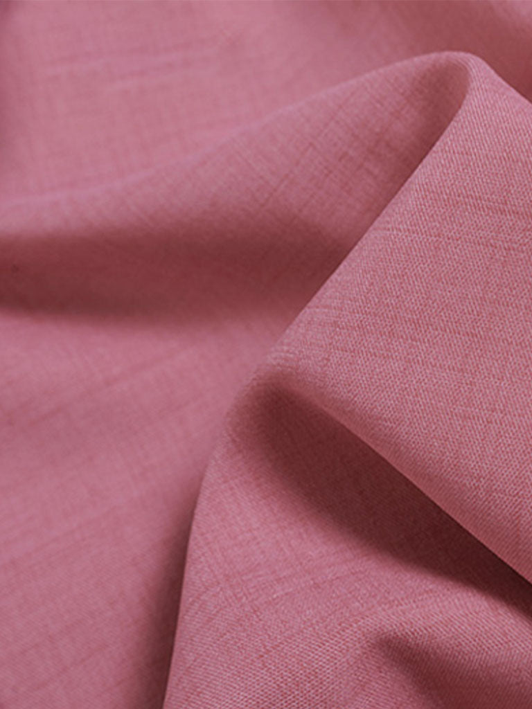 Nude Pink Turndown Collar Half Sleeve 1940S Vintage Dress