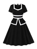 Audrey Hepburn Inspired Black