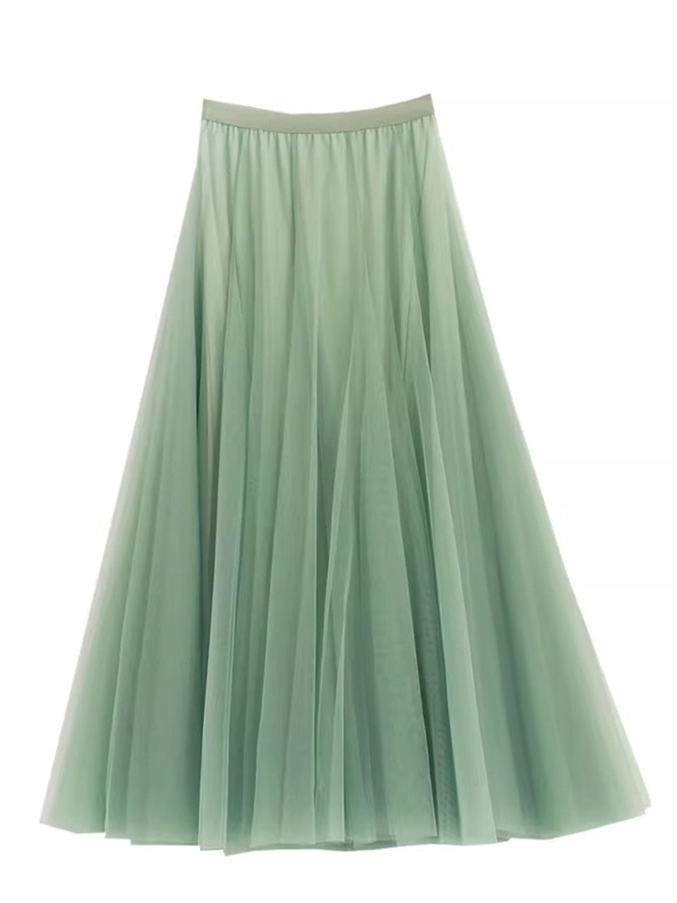 10-Meter Flowy Ankle-Length Circle Skirt
