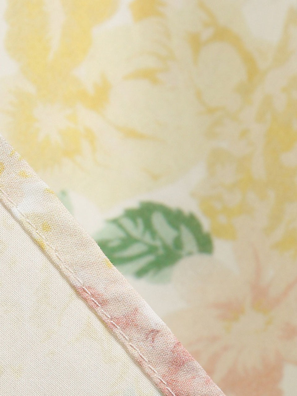 Yellow Floral Print Halter Neck Vintage Dress