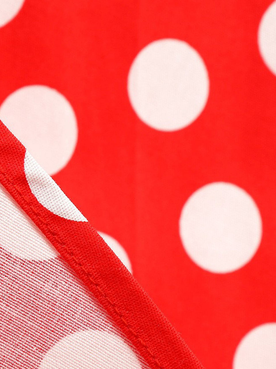 1950s Vintage Polka Dots Sleeveless Retro Swing Dress