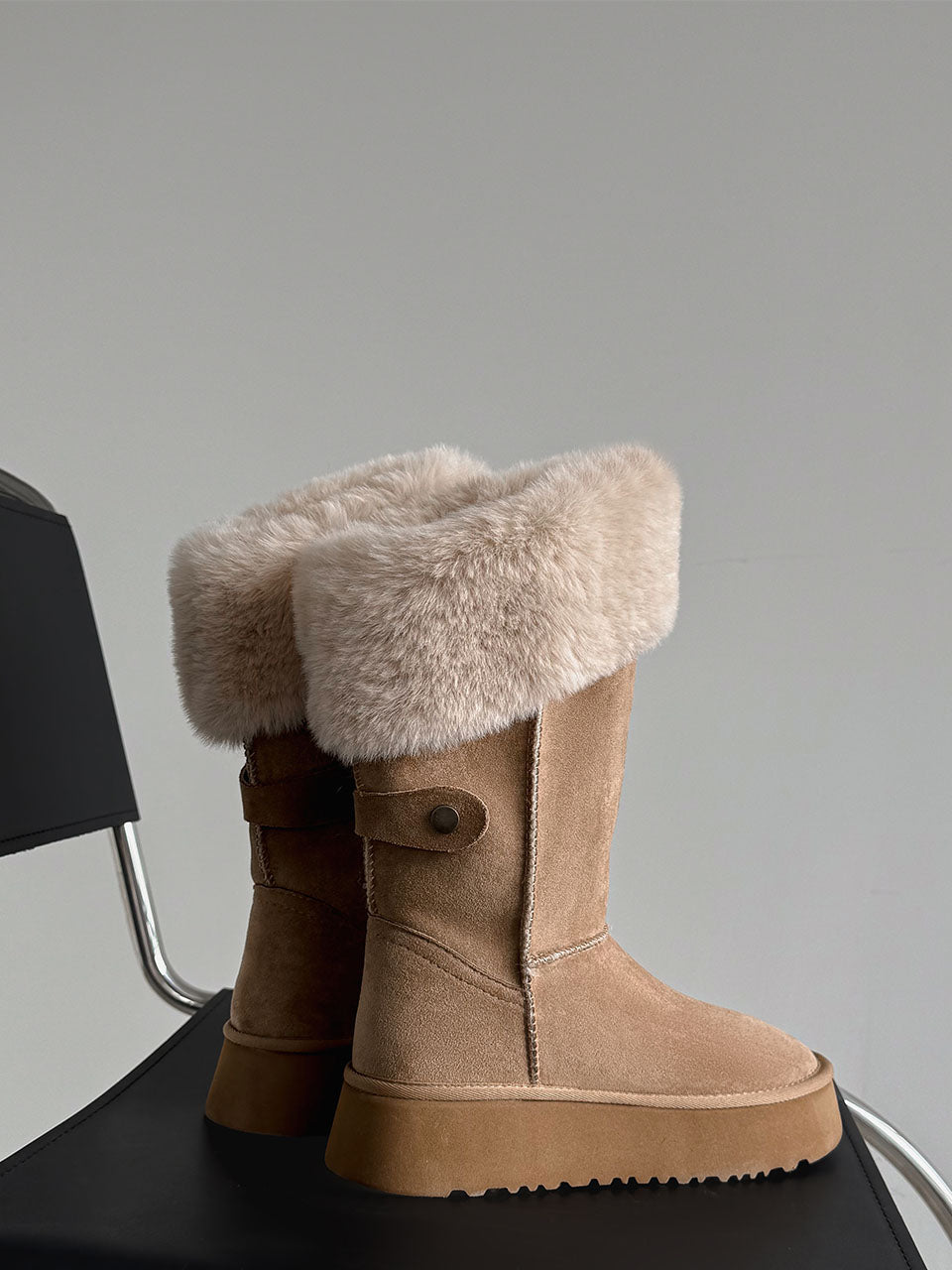 Extra-Warm Platform Winter Boots