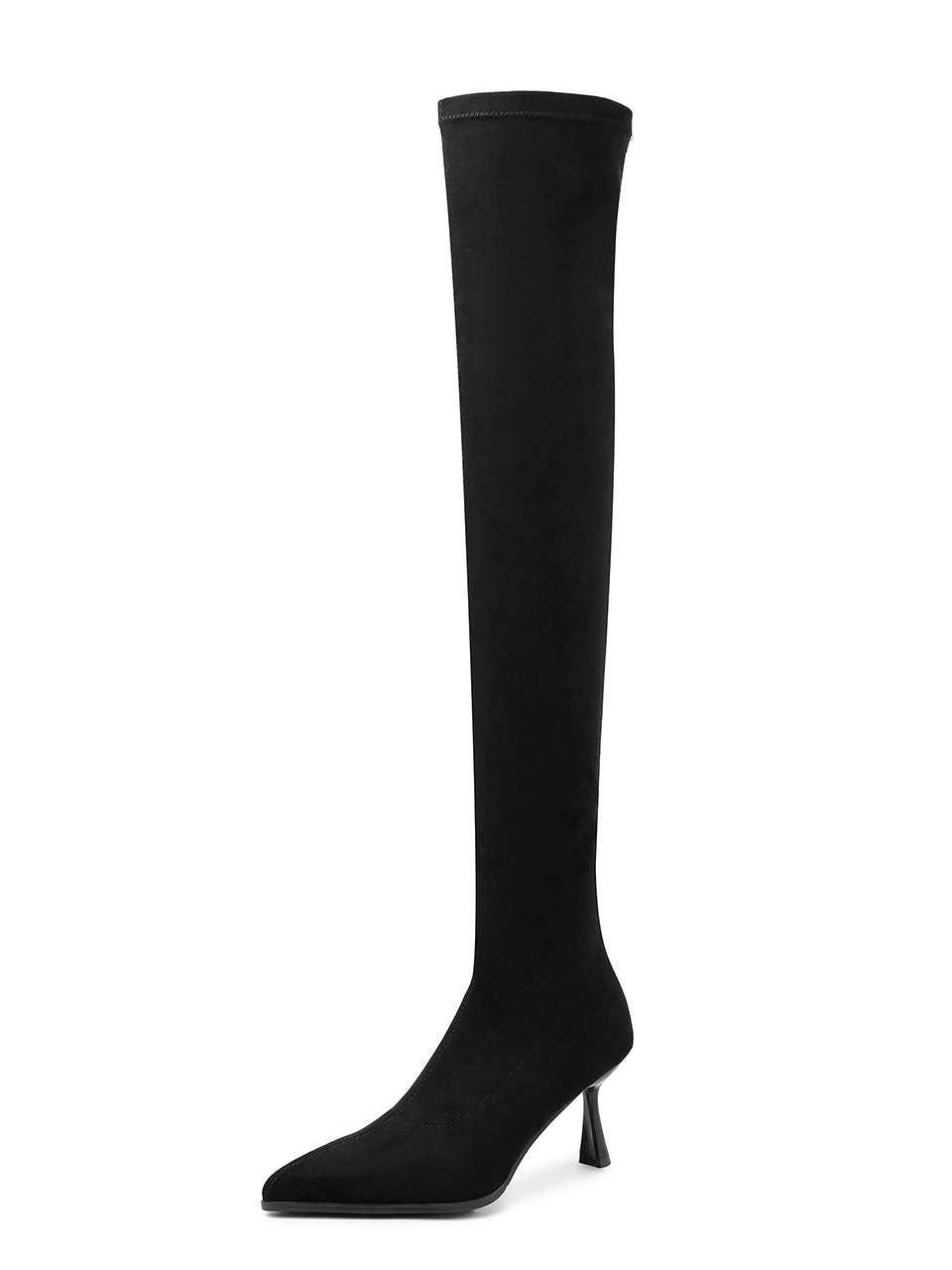 Stiletto Heel Long Boots Suede Over-The-Knee Boots
