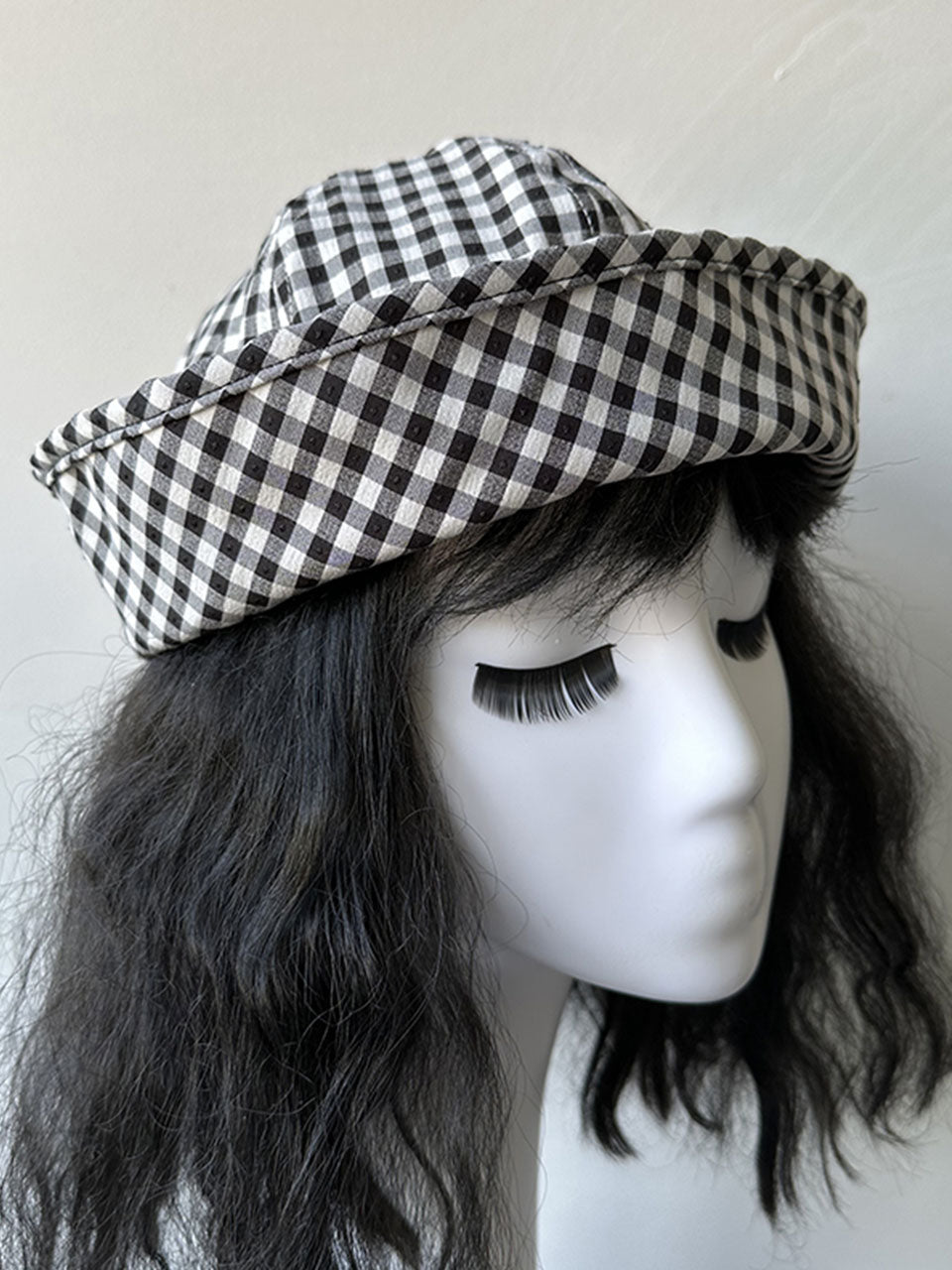 Sailor Hat Sweet Plaid Hat