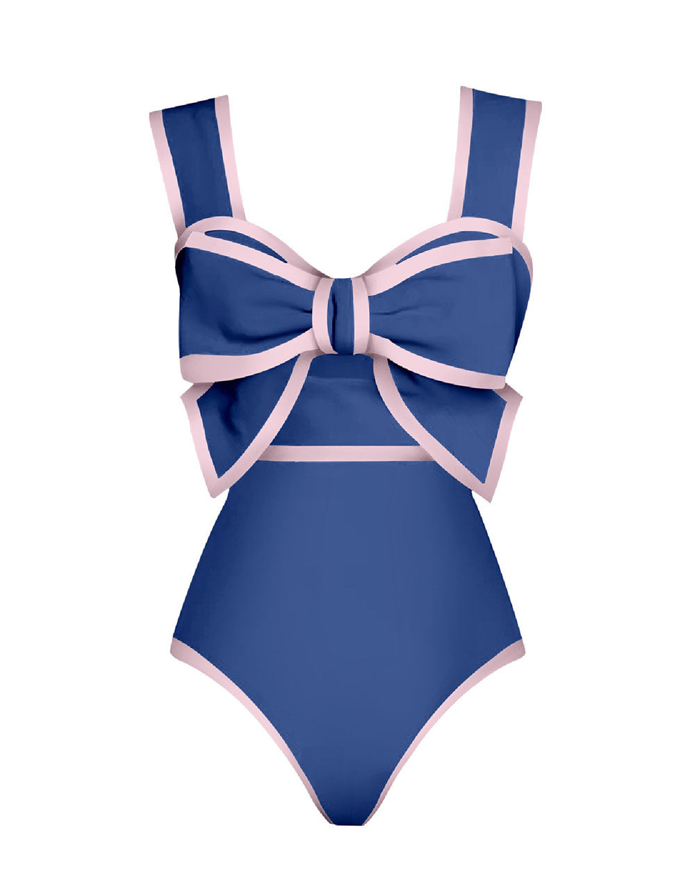 Bow Retro Style One Piece