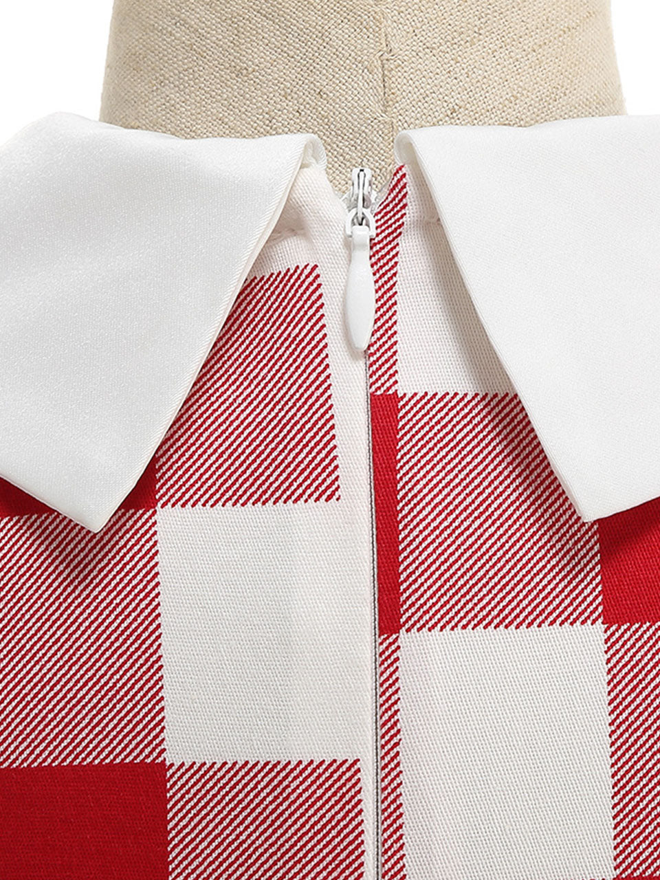 Kids Little Girls' Dress Plaid 1950S Vintage Dress