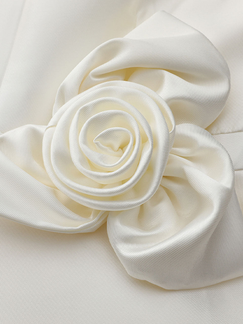 White Satin Cap Sleeve Dress for Wedding Midi Dress