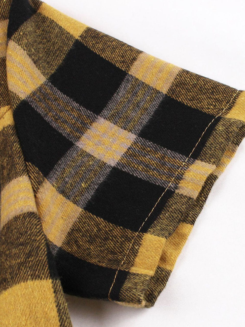 Christmas Green Plaid Vintage Shirt Dress