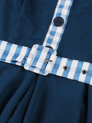 1950s Blue Peter Pan Collar