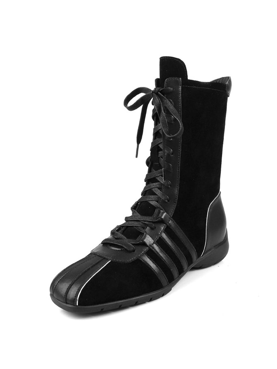 High Top Sneakers Boxing Shoes Vintage Style
