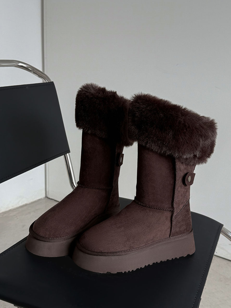 Extra-Warm Platform Winter Boots