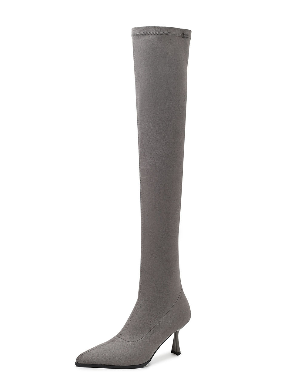 Stiletto Heel Long Boots Suede Over-The-Knee Boots