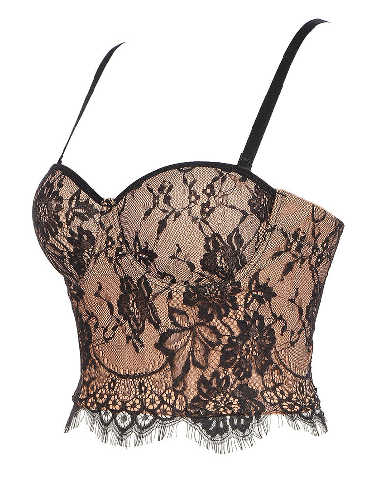 Lace Corset Camisole Top
