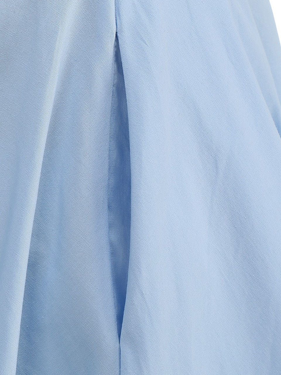 1950S Blue High Waist Pleated Swing Vintage Skirt