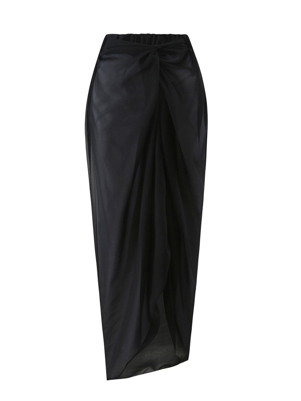 Black One Shoulder Rose Swimsuit
