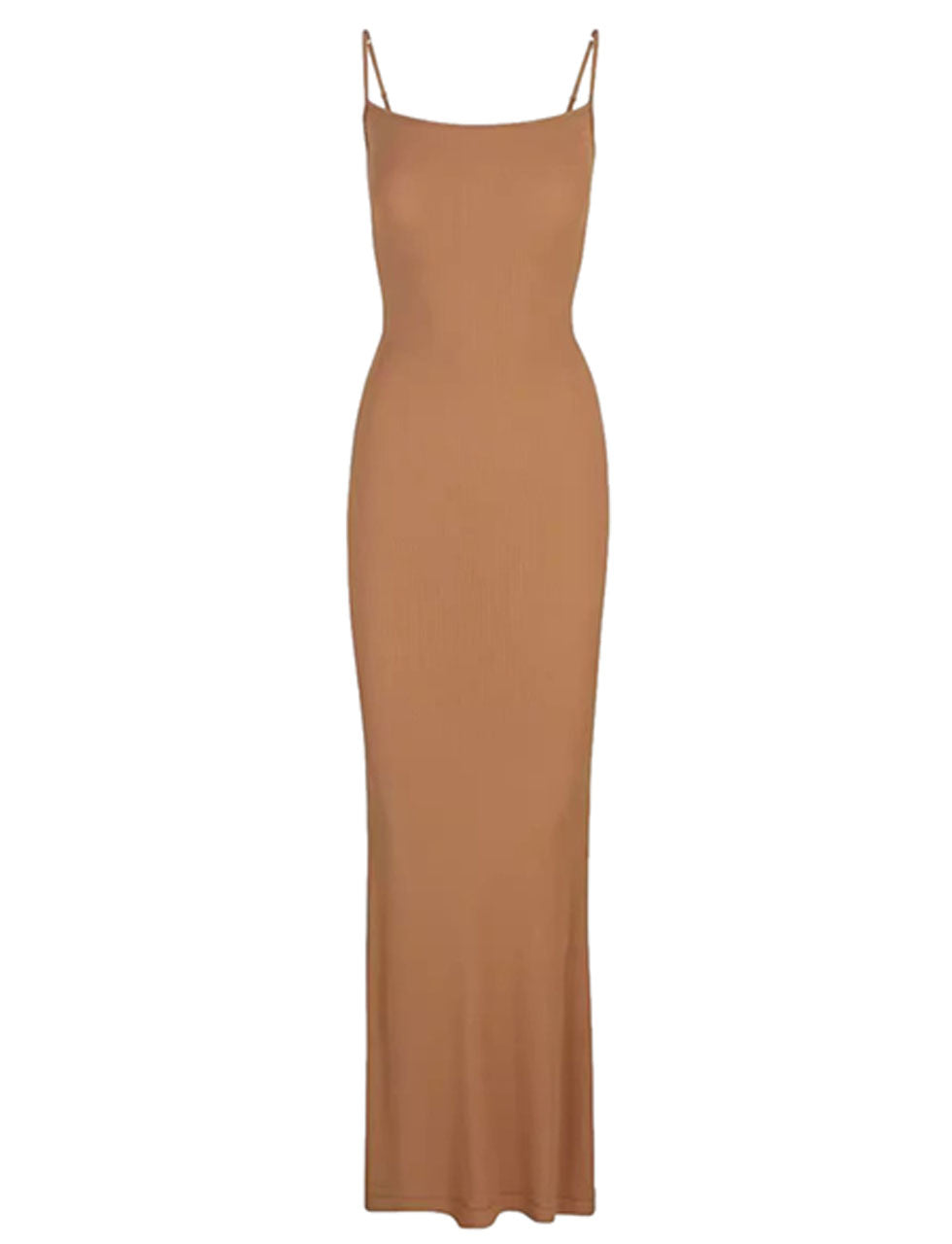 White Spaghetti Strap Bodycon Dress Comfortable Dress