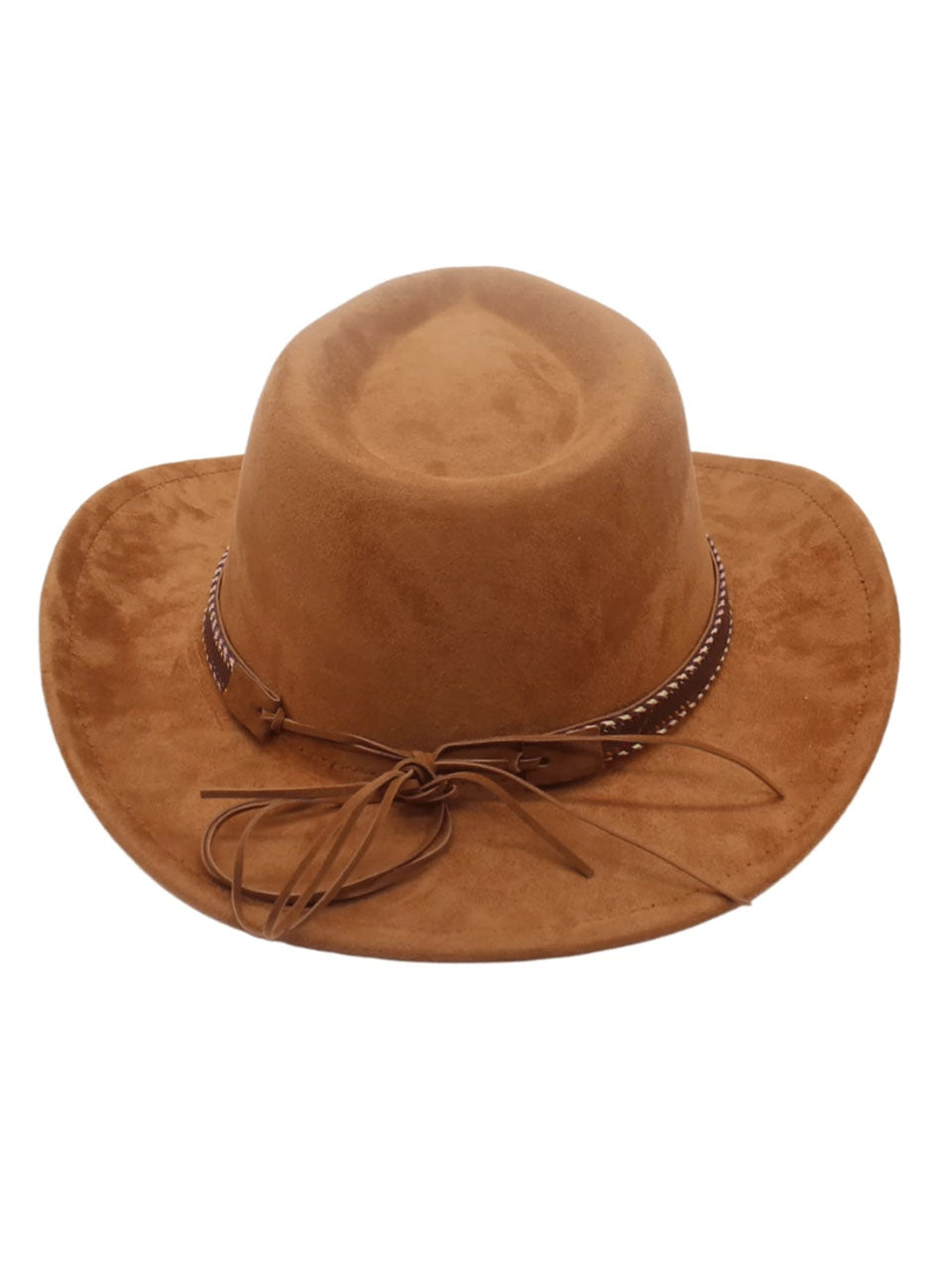 Western Cowboy Hat for â€?Faux Suede Fedora Hat