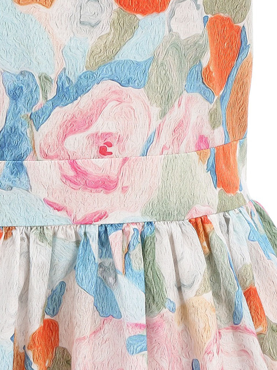 Kids Little Girls' Dress Floral 1950S Vintage Dress