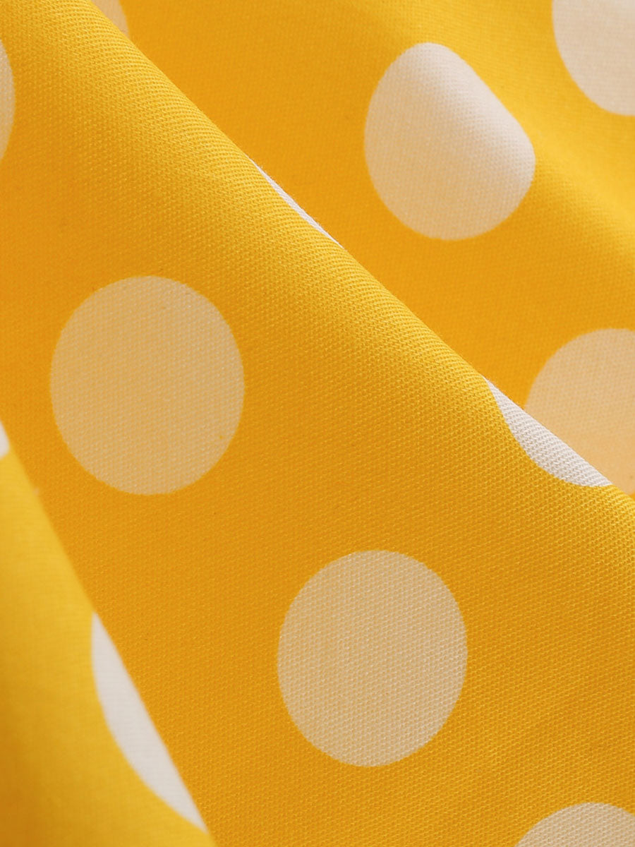 Polka Dots Peter Pan Collar 1950S Dress