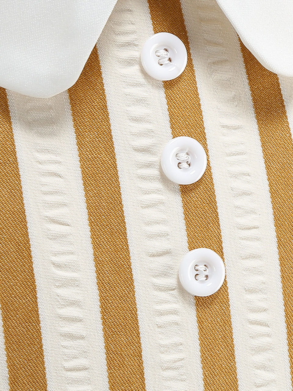 Kids Little Girls' Dress Stripe Peter Pan Collar 1950S Vintage Dress