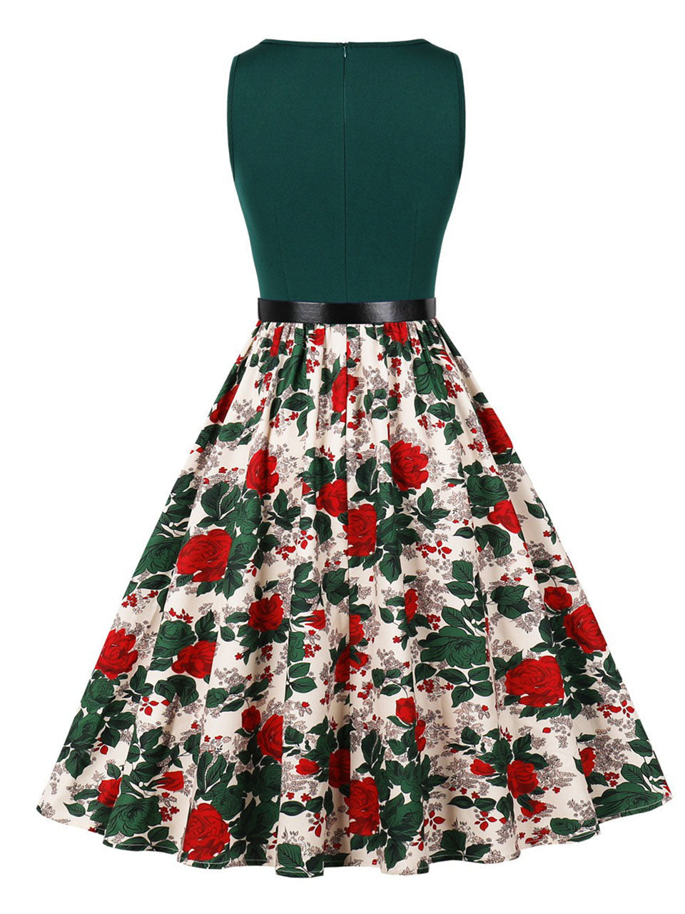 Van Gogh Inspired Sunflower Vintage Swing Dress