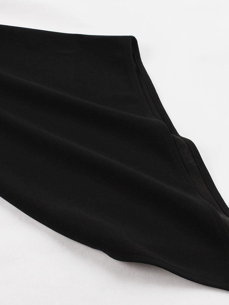 Halloween Semi-Sheer LongSleeve 1950S Vintage Dress