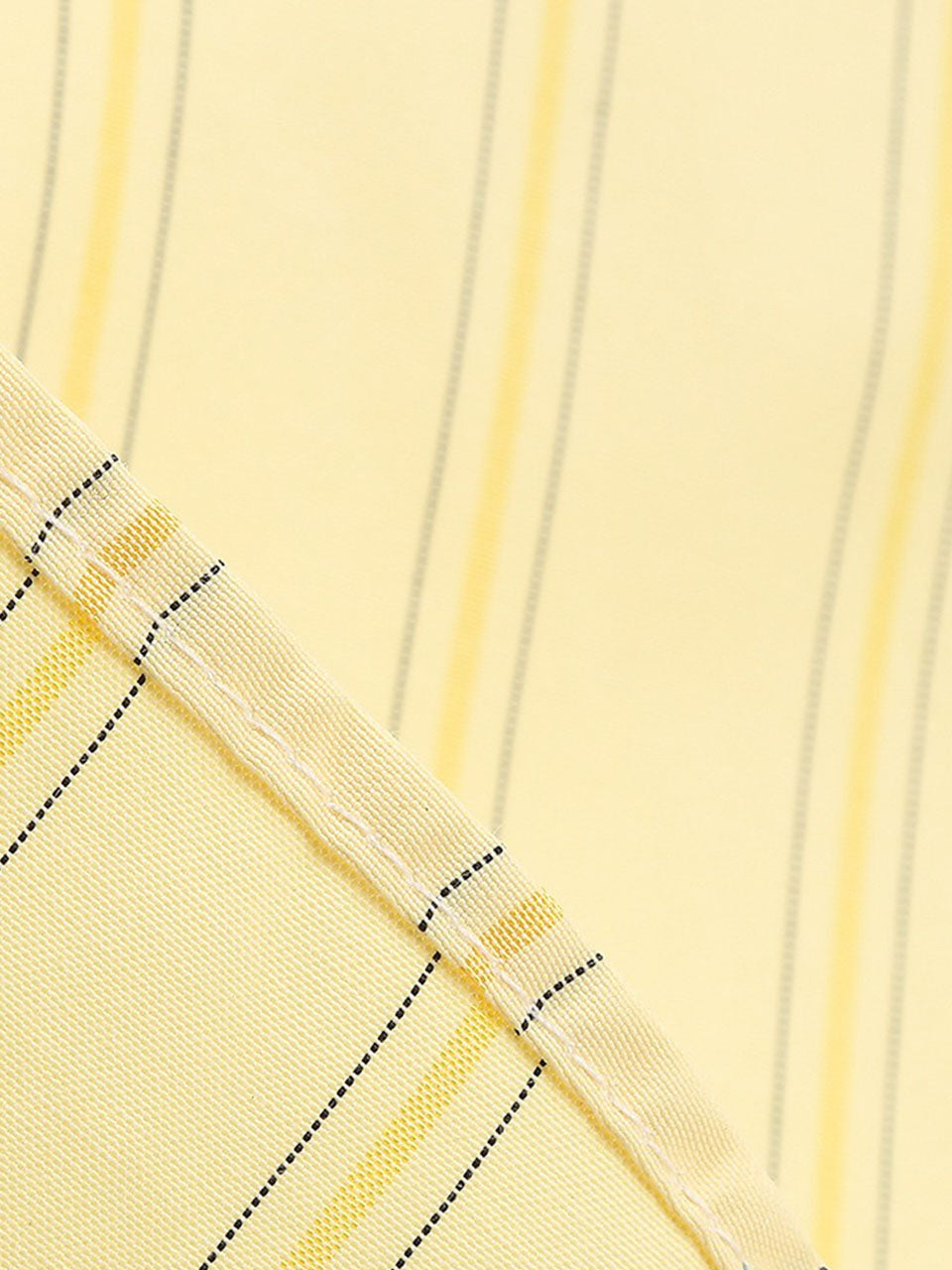 1950S Vertical Stripe Halter Vintage Dress