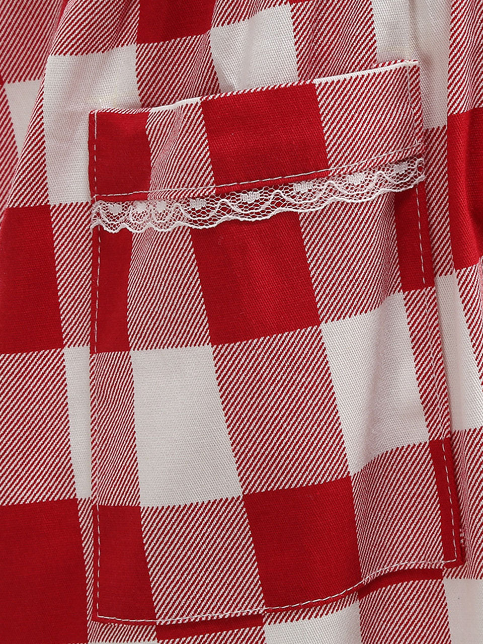 Kids Little Girls' Dress Plaid 1950S Vintage Dress