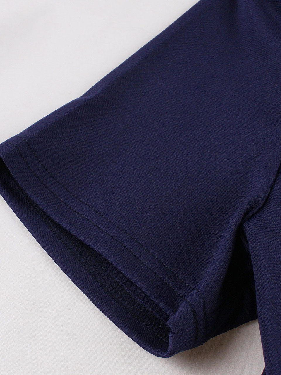 Navy Peter Pan Bowknot 1950s Vintage Dress