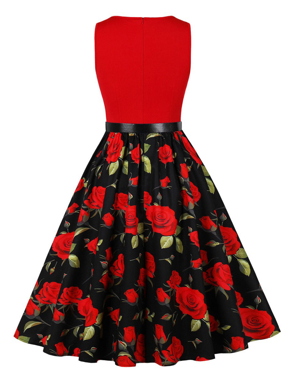 Van Gogh Inspired Sunflower Vintage Swing Dress