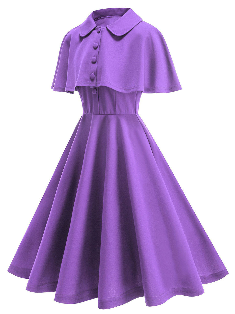 Classic Short Sleeveless 50S Swing Christmas Dress