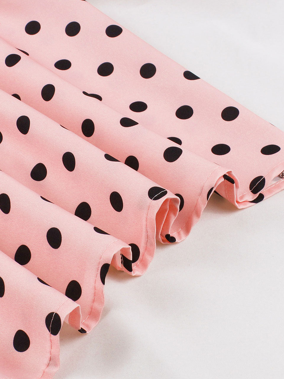 Ladybug Inspired Red and Black Polka Dot Shirt Dress