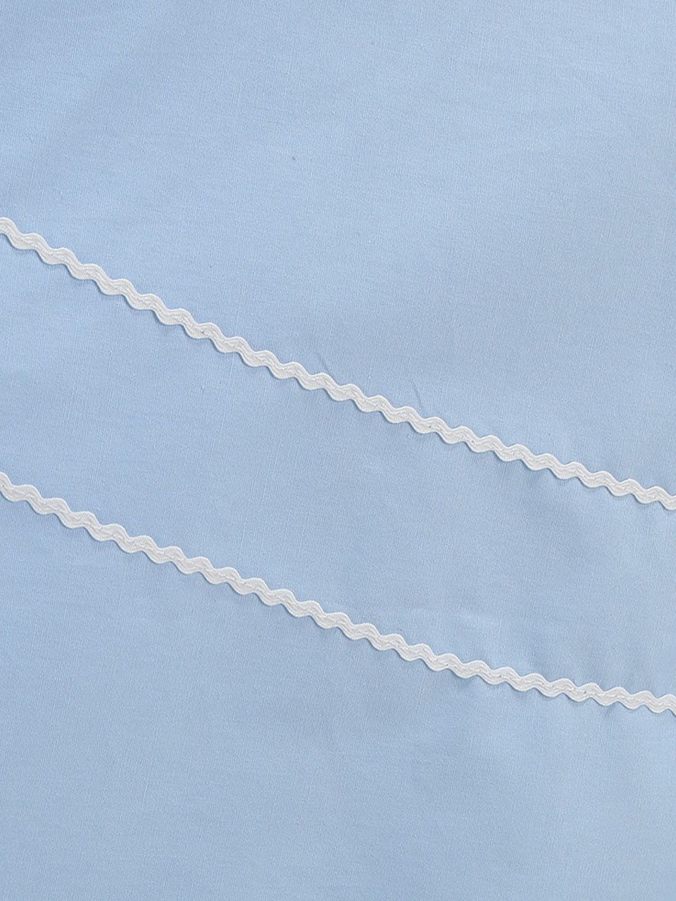 1950S Blue High Waist Pleated Swing Vintage Skirt