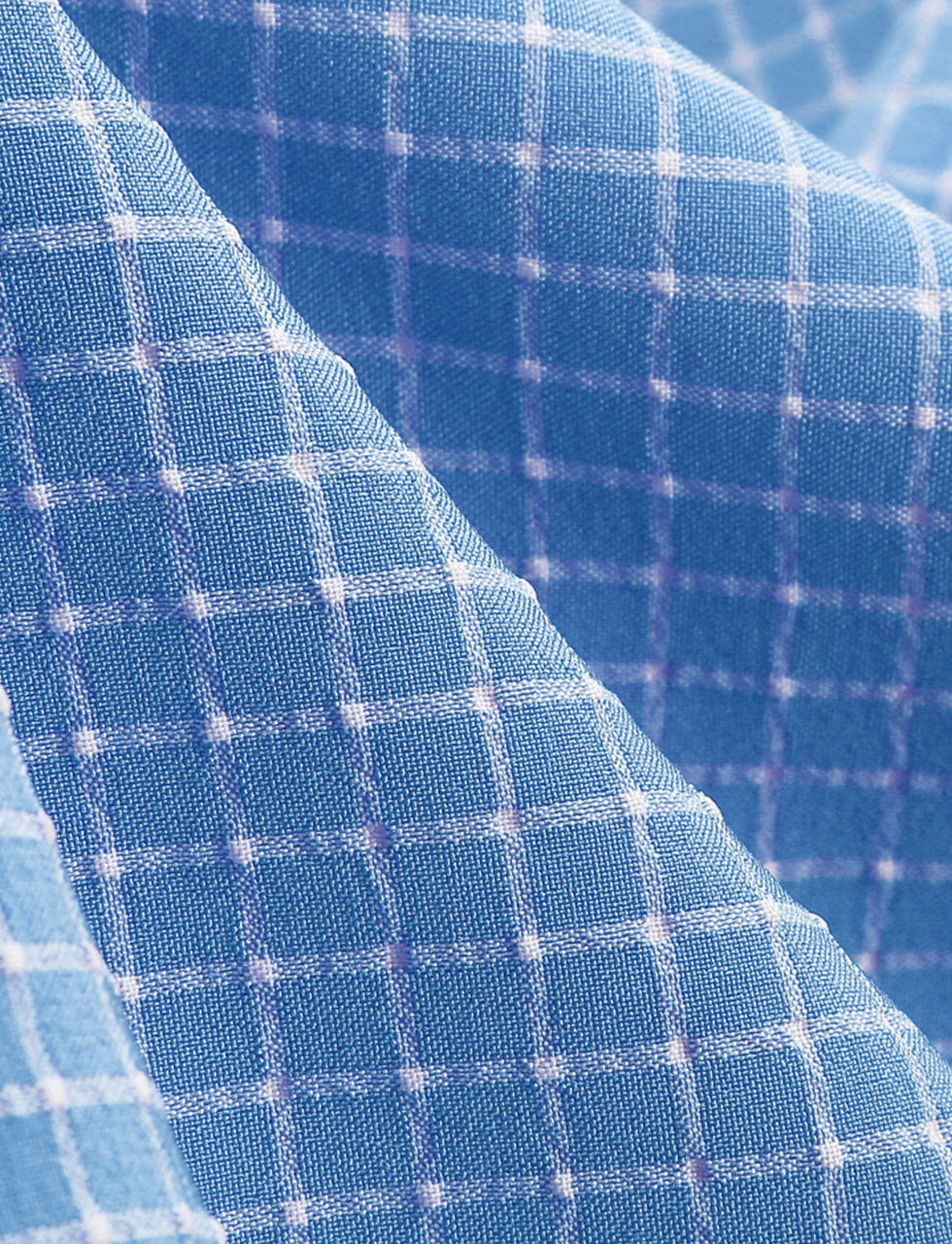 Purple Plaid V Neck Short Sleeve Swing Vintage 1950S Dress