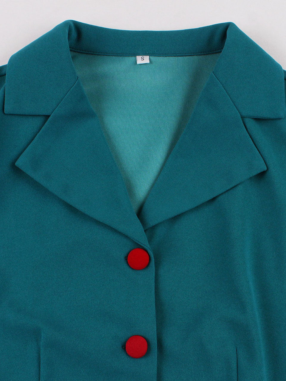 Audrey Hepburn Style Vintage Baby Blue 1950s Cotton Shirt Dress