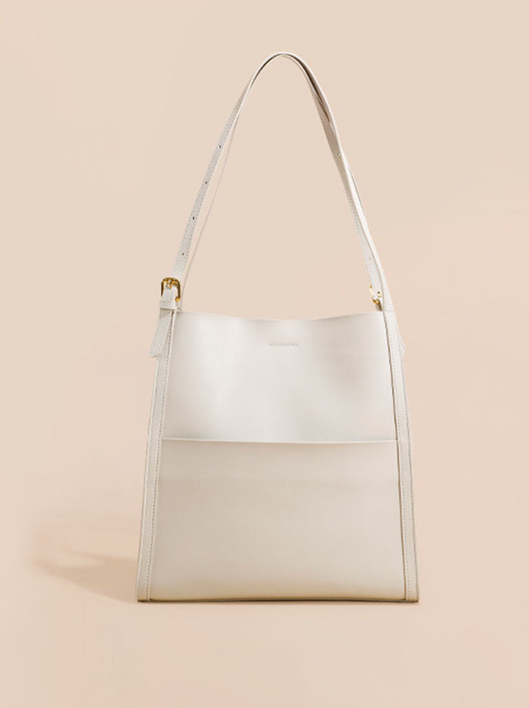 1950S Cowhide Tote Bag Single Shoulder Bag Armpit Bag