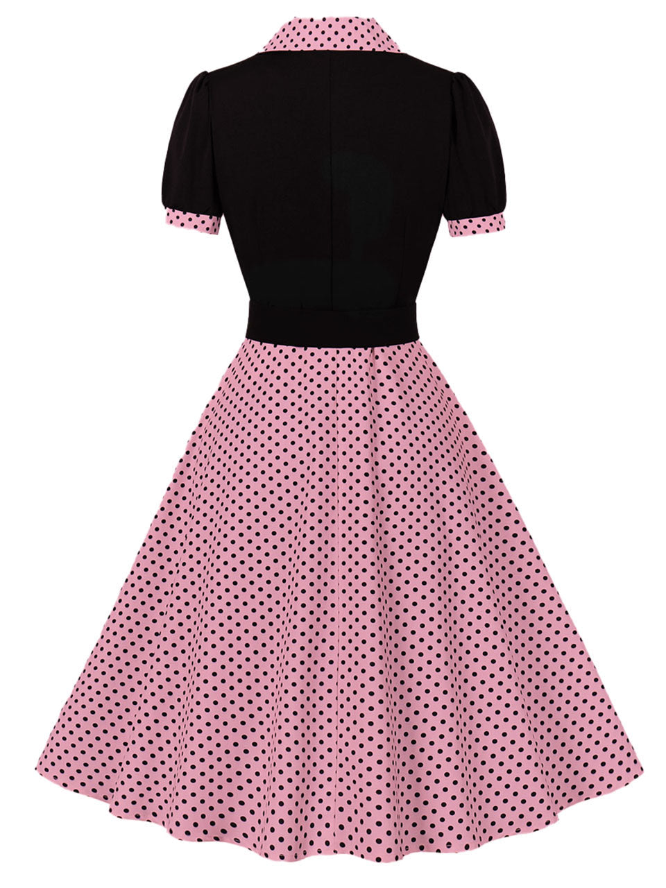 Green Polka Dots 1950S Vintage Swing Dress
