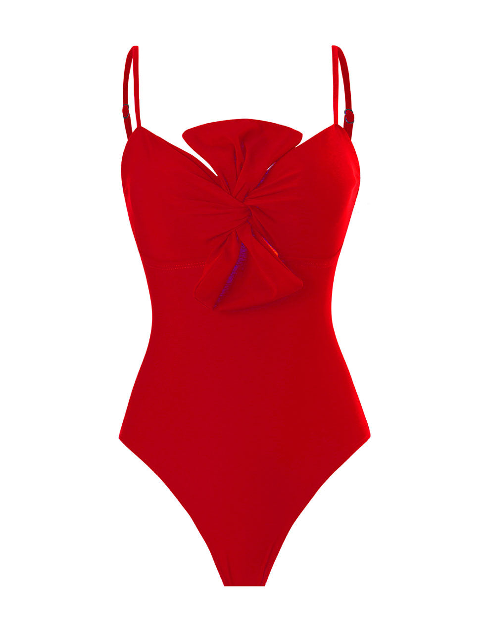 Dark Green Bow One Piece