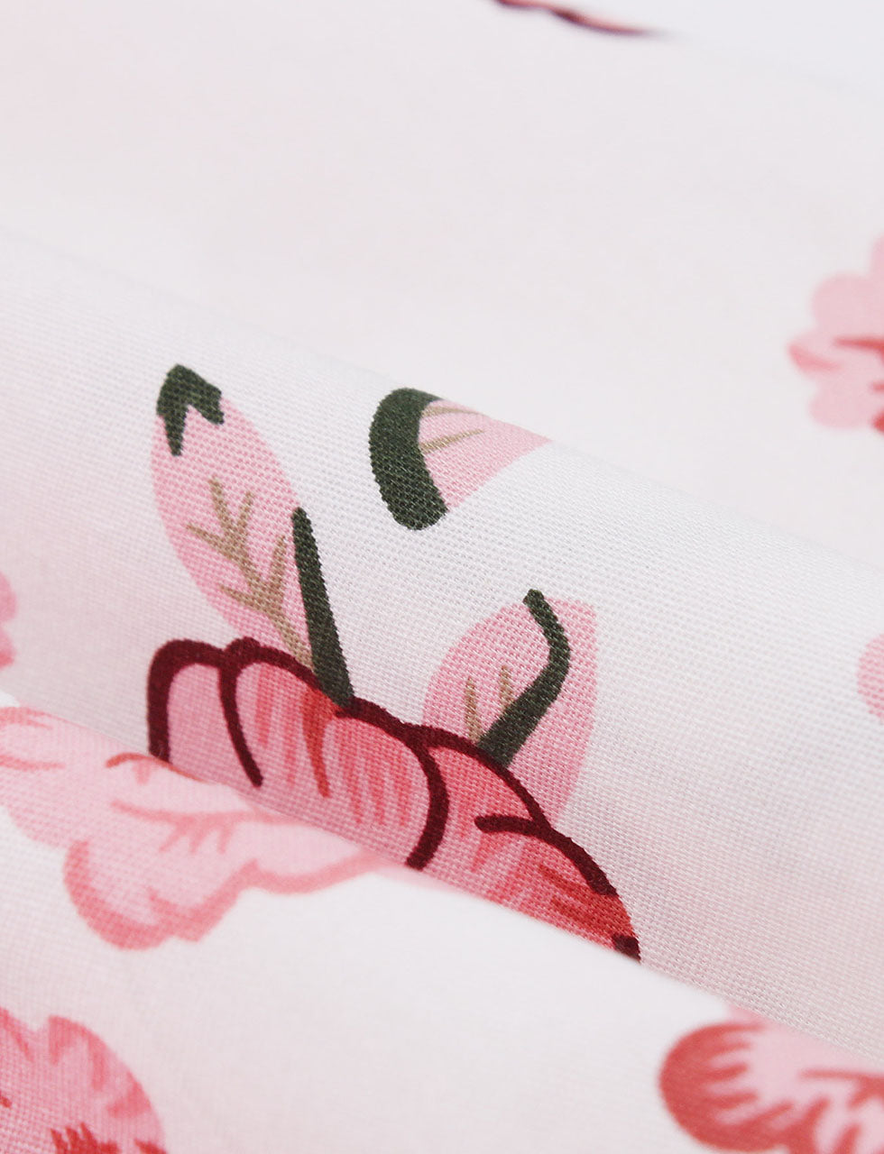 BowKnot Collar Floral Print Vintage 1950S Dress