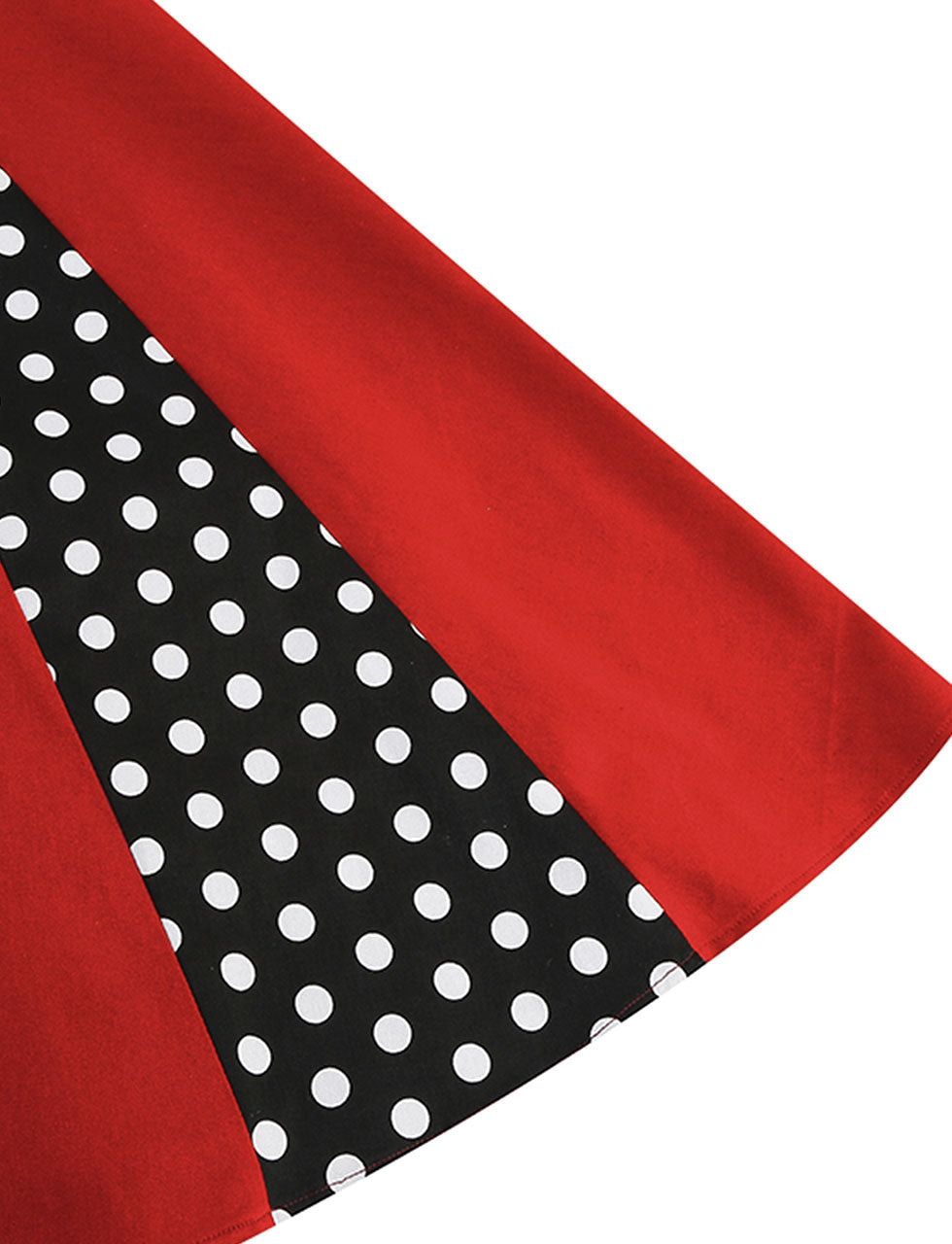 Red Spaghetti Straps 1950S Retro Swing Dress