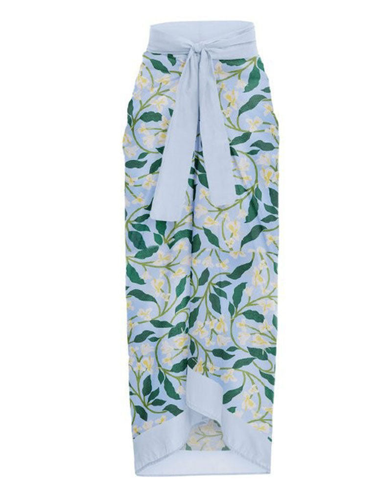 Floral Print Retro Style Strap One Piece